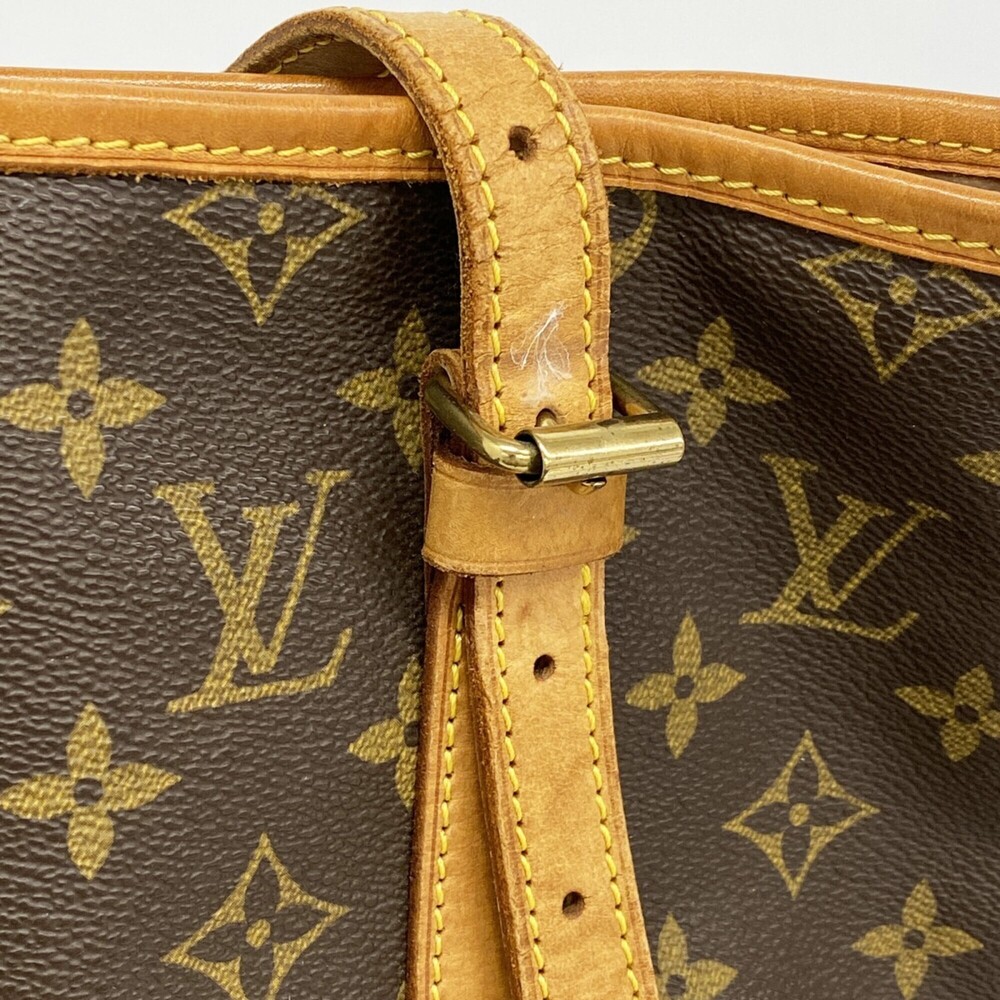 LOUIS VUITTON Authentic Brown Monogram Tote Bag - Picture 9 of 12